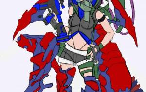 サバゲー 少女 - 城咲Noa