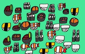 日本にはおいしい。お寿司がいっぱいだよ 〇自然と文化 - 【イベント】VAIABLEアートNFT