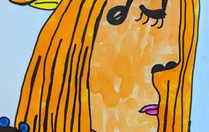 うたた寝をする女性 - 田中郷