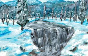 田舎の風景 ~冬~ - 工房はんど Yuki