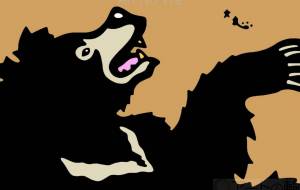 インドナマケグマ - シマハイエナ