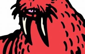 タイヘイヨウセイウチ - シマハイエナ