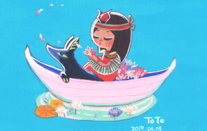 イシスとアヌビス - ほしのともえ