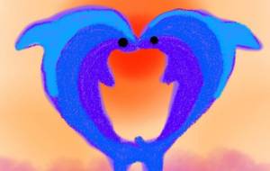 ハートイルカ 自然と文化、11.自然 - 【イベント】VAIABLEアートNFT