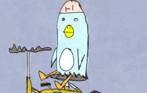 殿様ペンギン～初めての自転車体験～ - 空叶論 