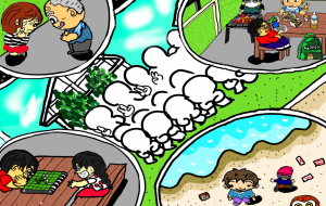 バーべキューの思い出 - たつきさんたく