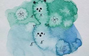 パンダと猫のおばけ - ぴぴ