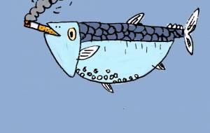 タバコ吸う魚 - 空叶論