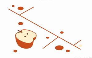 りんごのポストカード - 草地美波