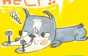 釘に刺さったブルドッグ - 空叶論