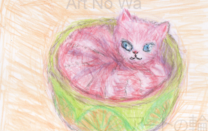 ピンクの子ネコさん 1 - ゆふーち