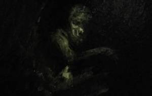 運命に呑み込まれる老人 - 真鍋哲地