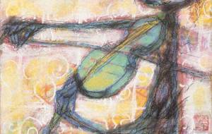 ヴァイオリンの少女 - 太田利三