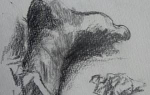 笑い者の足 - 真鍋哲地