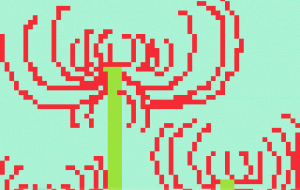 彼岸花(ドット絵) - Aria(アリア)