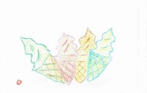 ソフトクリーム - かづみ