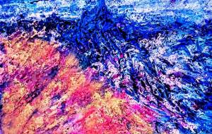 槍ヶ岳、デジタル加工版 - 久保田 俊