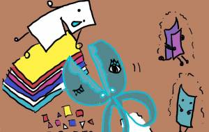 紙達の恐怖 - 宇佐山彩葉