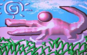 彩色ワニ - みぎい@