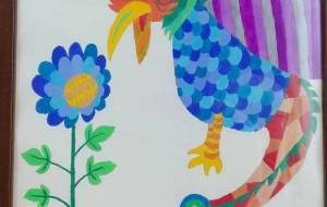 花鳥画 - 人魚