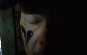 闇魔神水墨フェイスペイント - 真鍋哲地