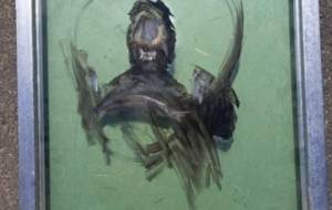 廃棄物額縁 ブラック修羅 - 真鍋哲地