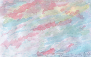 ピンクの空 - ゆふーち