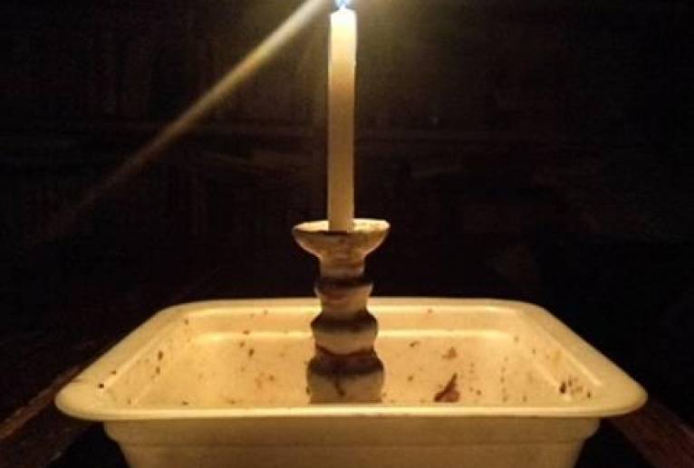 環境食品聖食インスタレーション写真作品 - 真鍋哲地 