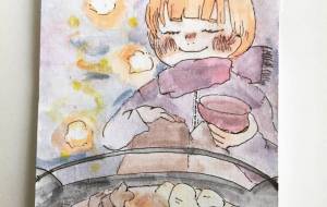 よそってもらうまでにおいかぐ - きいちくもり