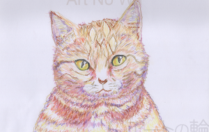 茶色の猫 1 - ゆふーち