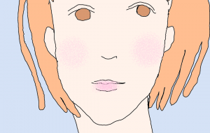 ぼーっとした女の子 - ハヤシダ ヨウコ