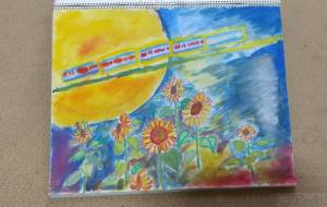 銀河鉄道とひまわり - ジュンコ