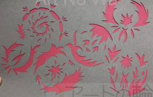 紅の躍動 - 絵言葉