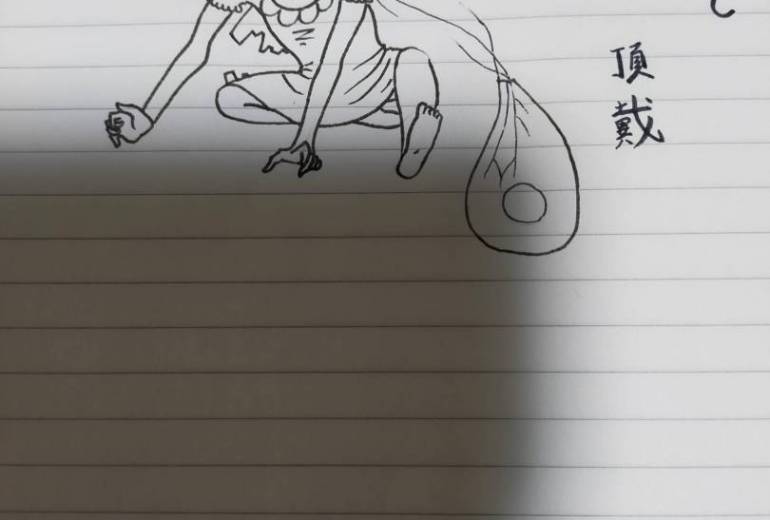 日記に描いた愚痴(白黒)