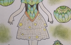 植物と虫の姫 - 絵言葉