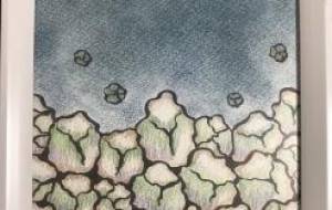 光る石 - 絵言葉