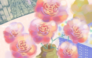 私の机(花) - うえむ