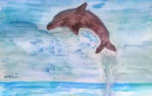 イルカさんと海 - おひさま 