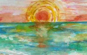 太陽がしずむころ - おひさま