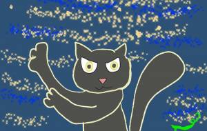 恐い顔の猫のおどり - 宇佐山彩葉