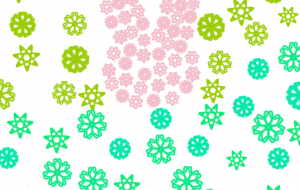 花いっぱいうさぎ - しずく