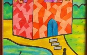 神殿に向かう人 - 人魚