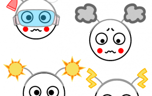 お天気ぷにちゃんいっぱい - しずく