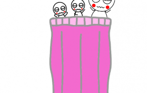 お昼寝ぷにちゃん、チビぷにちゃん - しずく