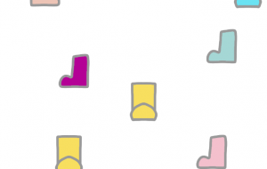 靴下いっぱい - しずく