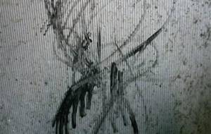 いんすたぁれいしょん、子ども的落書き - 真鍋哲地