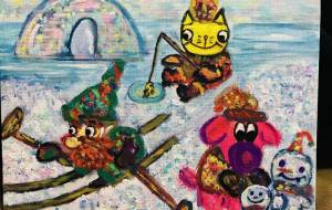 冬の遊び - 真心