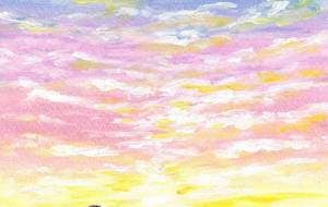 やさしい夕焼け - 工房はんど Yuki