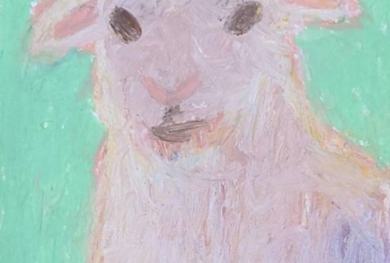メルヘンな羊