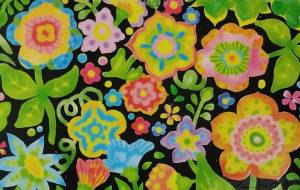 スクラッチアート 花 - ゆかたん